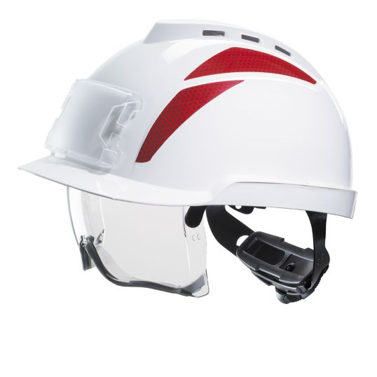 Casque ventilé V-Gard 930 avec protection oculaire miniature